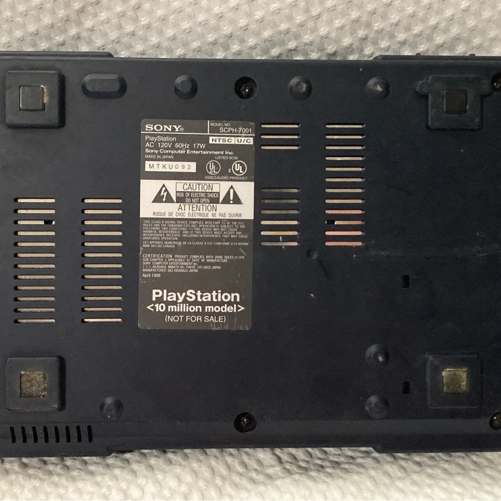 Sony PlayStation [10 Million Edition] Console - Black